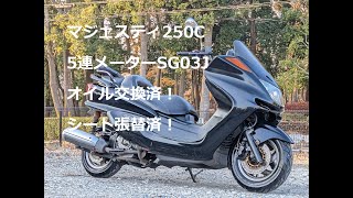 マジェスティ250Cエンジン始動確認動画