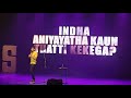 aravind sa madrasi da english stand up comedy chapathi song