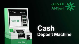 Easy and simple steps to use the Cash Deposit machines