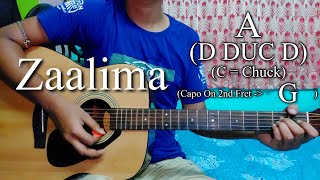 Zaalima | Raees | Arijit Singh | Easy Guitar Chords Lesson+Cover, Strumming Pattern, Progressions...