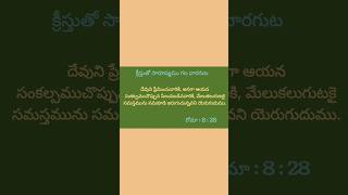 ఉదయకాల అనుదిన ఆత్మీయ ఆహారము#christianShortmessage#everydaybibleword#bibleverses#godsword#bible