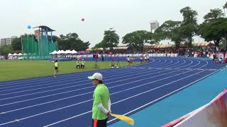 20180430142314 107年全國大專校院運動會田徑賽公開女生組1500公尺決賽 國立體大賴庭萱奪金牌、臺灣師大羅珮慈奪銀牌 、臺灣師大周冠伶奪銅牌。（ 臺灣師大黃荷雯）