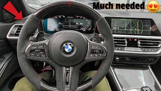Custom Steering Wheel For The M340i  S15 Moved By Itself