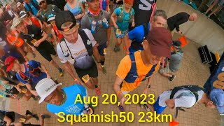 Run Streak #1251 - #squamish50 @coastmountaintrailrunning 23km in 70sec #squamish #trailrunning