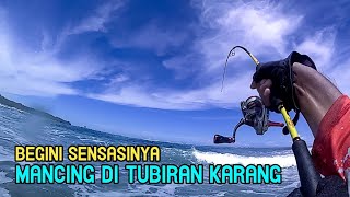 BLUEFIN TREVALLY VS JORAN CAPUNG 702 || ULTRALIGHT CASTING