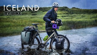 Caught in the Rain | Off Road Bicycle Touring Iceland