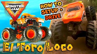 EL TORO LOCO - How To Set Up & Drive the Monster Jam MEGA RC, RC Truck & Toy Truck