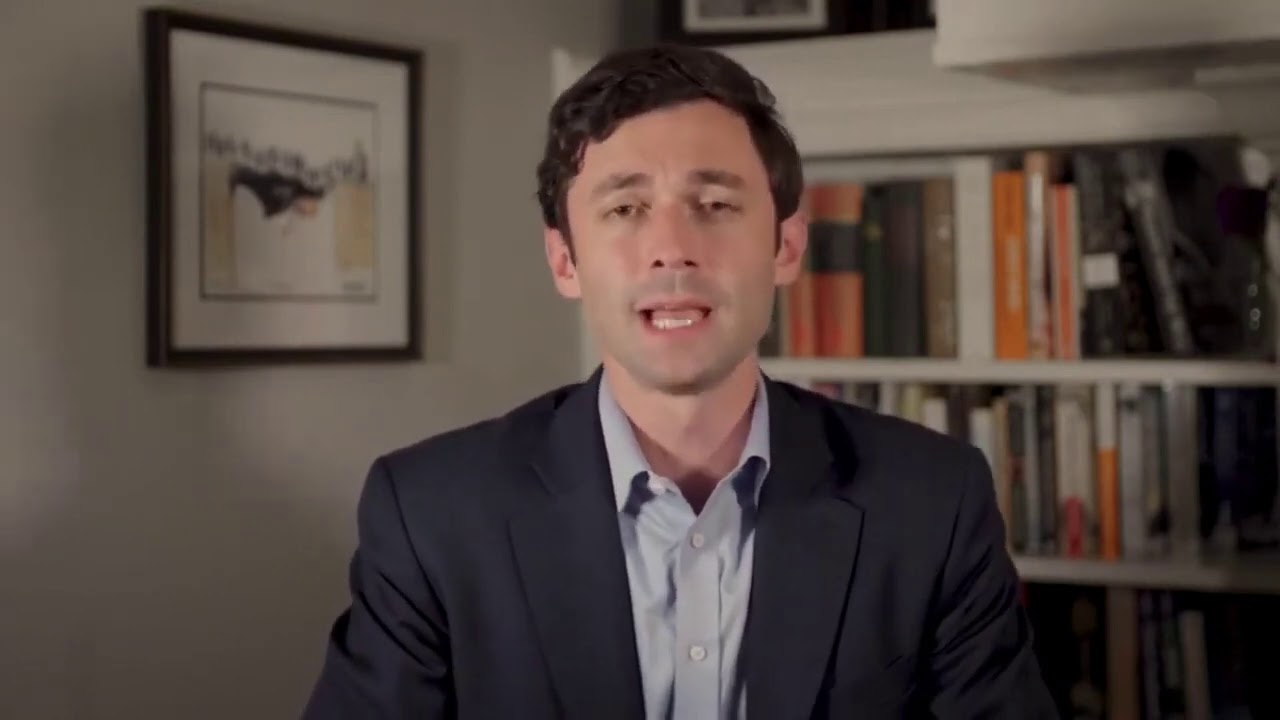 Ossoff Declares Victory Youtube