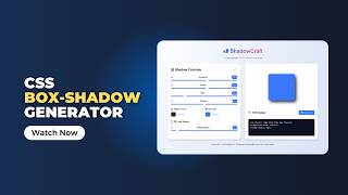 Box Shadow CSS Generator | DOM Manipulation Project