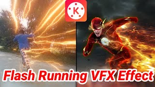 Flash Running VFX Effect in #kinemaster #bca_ka_banda #vfx