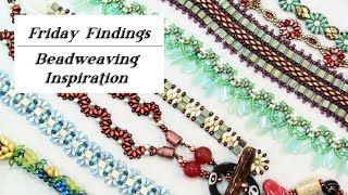 Beadweaving Inspiration-Where to Find Patterns & Tutorials-Friday Findings
