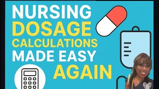 💉 Master Nursing Dosage Calculations FAST | Dimensional Analysis Made Simple!