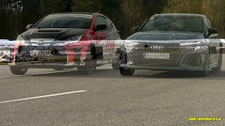 p2 toyota gr yaris modified vs audi rs3 stock  - SuperOES 1 Runda Tor Kielce 25-01-2025