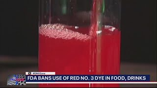 FDA bans Red 3 food dye