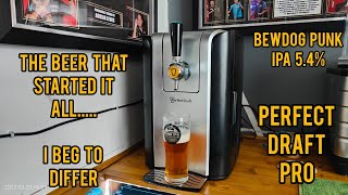 Brewdog punk ipa 5.4% - Perfect draft pro / Philips perfect draft - Brewdog - review No. 907