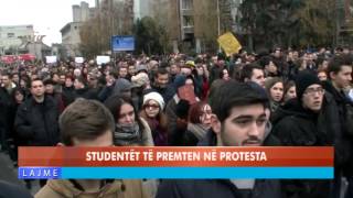 STUDENTËT TË PREMTEN NË PROTESTA