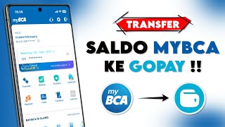 Cara Transfer myBCA ke GoPay || Cara Isi Saldo GoPay Lewat myBCA