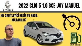 HOW TO USE THE 2022 RENAULT CLIO 5 CRUISE CONTROLLER?