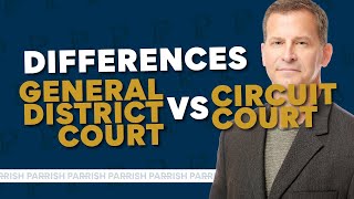 What is the difference between the General District Court vs Circuit Court? #personalinjury
