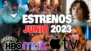 ESTRENOS HBO MAX, APPLE TV JUNIO 2023!