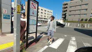 長原駅付近(環七→第2京浜)戸越銀座付近移動バイク映像