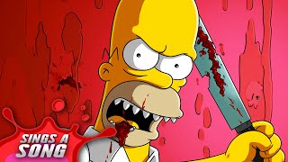 Cursed Homer Simpson Sings A Song (Scary 'The Simpsons' Horror Parody Song)