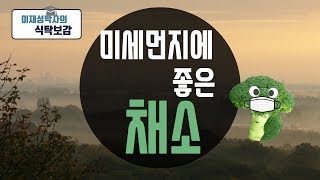 미세먼지로부터 폐를 지켜주는데 좋은 채소는?