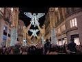 christmas lights turned on in malaga spain 2024