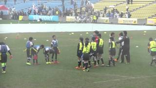 【準決勝　後半】2015.3.8 勧修小学校　サントリーカップ第11回全国小学生タグラグビー選手権大会 決勝大会