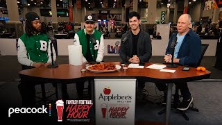 Aidan O'Connell discusses chemistry with Jakobi Meyers (Full Interview) | Happy Hour | NFL on NBC