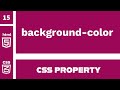 CSS Property : background-color explained !