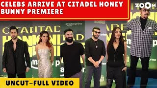 Citadel Honey Bunny Premiere: Varun, Samantha Ruth Prabhu, Shahid, Arjun, Aditya \u0026 others ARRIVE!