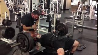 390lb Bench @ 205lb Bodyweight