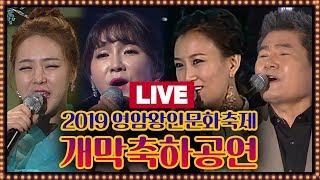 2019 왕인문화축제 개막축하공연 (하춘화, 이혜리, 최유나, 진성, 서정아, 금잔디, 장윤정 등 다수)