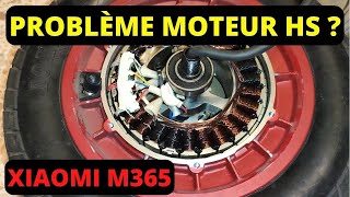 XIAOMI M365 PRO PROBLÈME MOTEUR 300W HS DÉCOUVERTE FONCTIONNEMENT ASTUCE ET BOBINE CRAMÉ