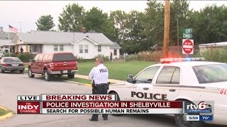 Police search for possible human remains