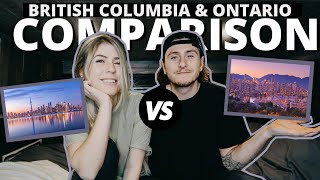 BC VS. ONTARIO | Best Province to Live in Canada? Pros & Cons of British Columbia & Ontario (2021)
