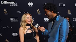 Kylie Minogue On Success Of "Padam Padam," Vegas Residency & More | Clive Davis Pre-Grammy Gala 2024