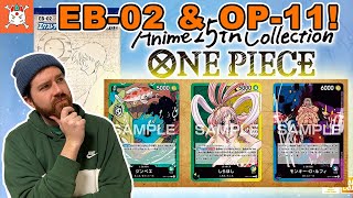 EB-02 and OP-11 Updates! 3 NEW LEADERS! | One Piece Card Game