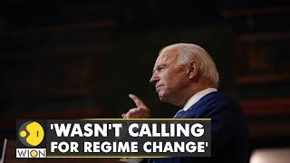 Biden admin's course-correction over 'regime change in Russia' remark | World English News | WION