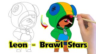 How to draw Loen - Brawl Stars skin