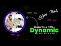 How to Update CSS Variable with JavaScript | Make CSS Dynamic | css variables | css grid