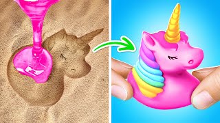 Rainbow Slime Surprise! 🦄✨ DIY Unicorn Slime