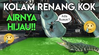 Berenang Di Kolam Renang Air Hijau | Swimming Time