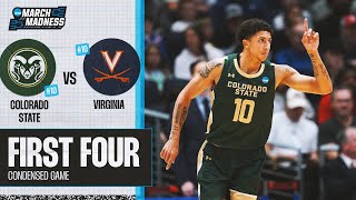 Colorado State vs. Virginia - First Four NCAA tournament extended highlights