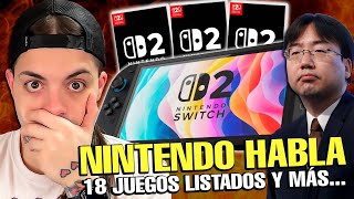 NINTENDO HABLA sobre LEAKS de SWITCH 2 y NO los DESMIENTE! ¡MEGA FILTRACIÓN de 18 JUEGOS y SECRETO!