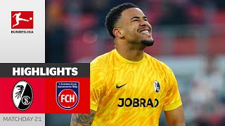 Freiburg Gets The Win! | SC Freiburg - 1. FC Heidenheim 1-0 | Highlights | Matchday 21 – Bundesliga