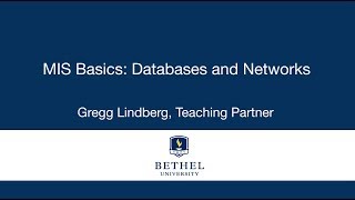 MIS Basics: Databases and Networks