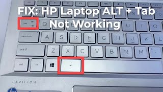 FIX: HP Laptop ALT + Tab Not Working Windows 10