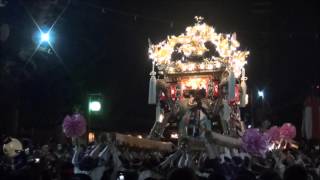 2015年 魚吹八幡神社 本宮 福井楼門前